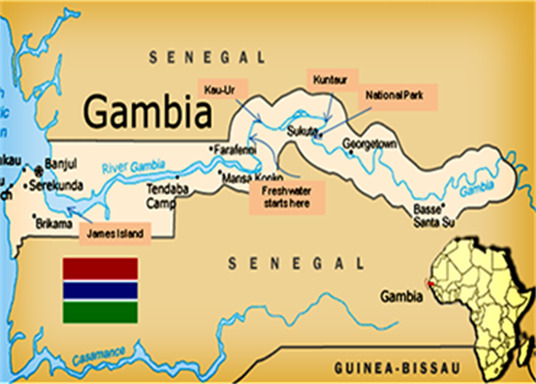 جمهورية غامبيا: جناية الموقع