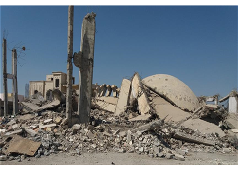 التحالف الدولي يقصف مسجدا بدير الزور بذريعة قتال 