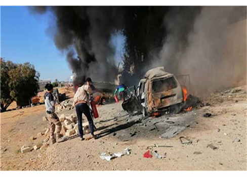 غارة على حديقة تودي بحياة 5 مدنيين في العاصمة الليبية طرابلس