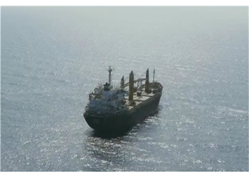 تحالف دعم الشرعية في اليمن يخلي عاملا بالسفينة الإيرانية المشبوهة