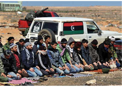الصراع بين الإسلاميين والغرب في ليبيا
