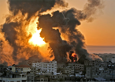 7 شهداء في قصف صهيوني على قطاع غزة
