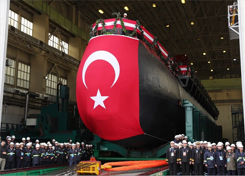 تركيا تحتفي بأول غواصة غير مأهولة من صنعها