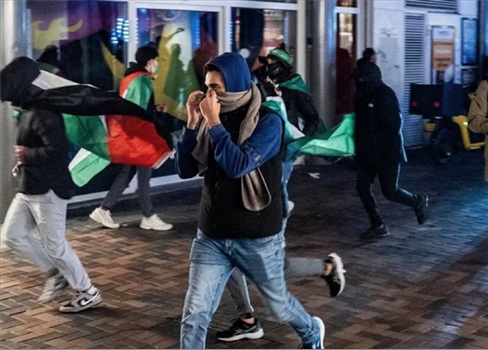 إصابات في مواجهات بين مؤدين لفلسطين وصهاينة في أمستردام