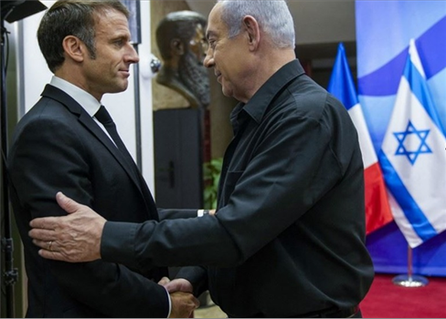 ماكرون يستضيف مؤتمراً لجمع التبرعات لغزة