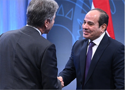 بلينكن يلتقي السيسي لمناقشة مستقبل غزة