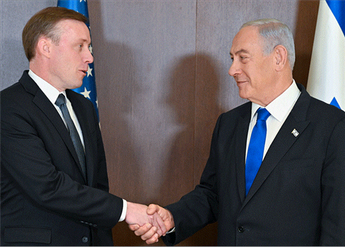 سوليفان يبحث مع الحكومة الصهيونية الجدول الزمني للحرب في غزة