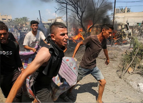 15 شهيداً في قصف صهيوني على مدرسة تؤوي نازحين في خانيونس