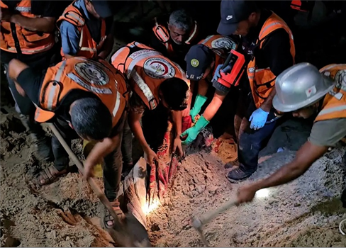 20 شهيداً في غارات صهيونية على جنوب قطاع غزة