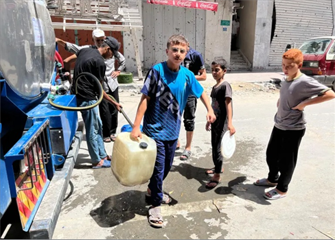 غزة تفقد أكثر من 85 % من مرافق وأصول المياه والصرف الصحي