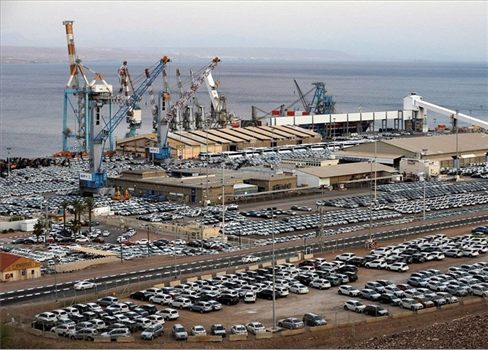 نصف عمال ميناء إيلات يخسرون وظائفهم بسبب الحرب