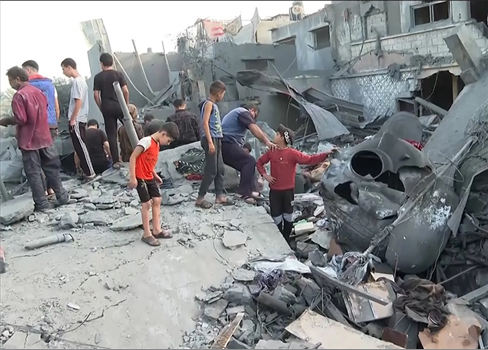 أكثر من 20 شهيداً في غارات للاحتلال الصهيوني على مدينة غزة