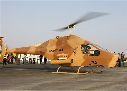 مقتل أربعة أشخاص في تحطم مروحية عسكرية  وسط إيران