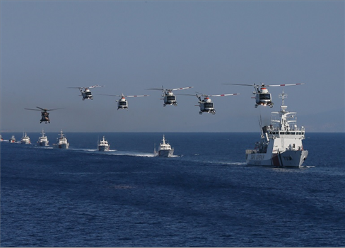 تركيا تجري تدريبات عسكرية في البحر المتوسط
