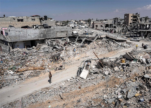 129 شهيداً في الغارات الصهيونية المتواصلة على شرق خانيونس