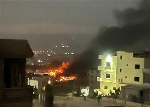 غارة صهيونية استهدفت جمعية طبية للجماعة الإسلامية في لبنان
