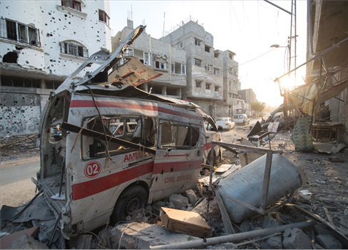 شهداء في قصف صهيوني شرق مدينة غزة