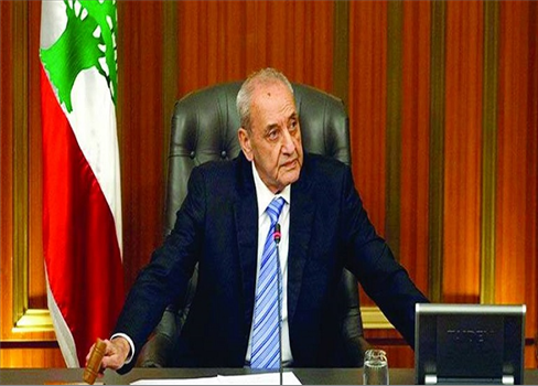 رئيس مجلس النواب اللبناني يؤكد التزام بلاده بتنفيذ القرار 1701