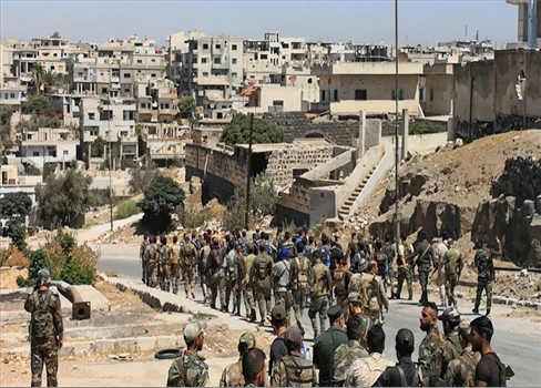 60 قتيلا على الأقل في هجوم بمسيرات على الكلية الحربية في حمص