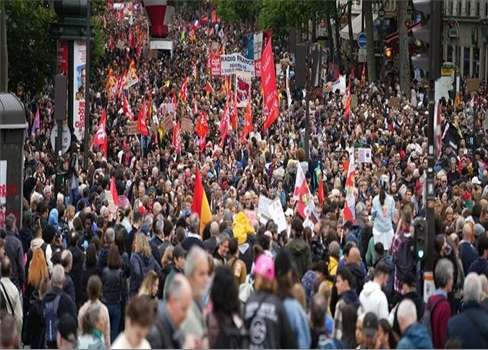 مظاهرات تجتاح فرنسا ردا على صعود أحزاب اليمين المتطرف 