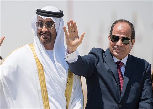 الرئيس المصري يصل الإمارات ويلتقي الشيخ محمد بن زايد