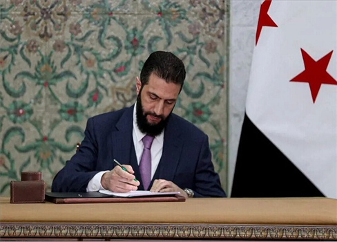 الشرع يوقع اتفاقا لوقف النار مع 