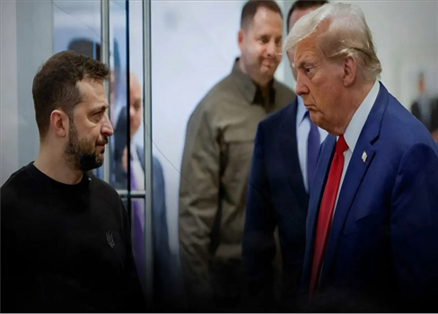 إلغاء المؤتمر الصحفي بين زيلينسكي ومبعوث ترامب