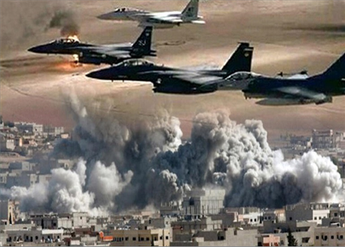 روسيا تدعم الأسد وتقصف بطائراتها مناطق سيطرة المعارضة