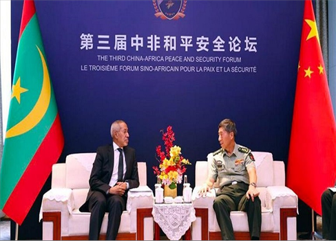 وزيرا الدفاع الصيني والموريتاني يتباحثان آليات تفعيل التعاون العسكري في بكين