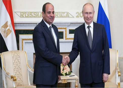 بوتين والسيسي يناقشان الوضع في الشرق الأوسط ويحثان على وقف الأعمال العدائية