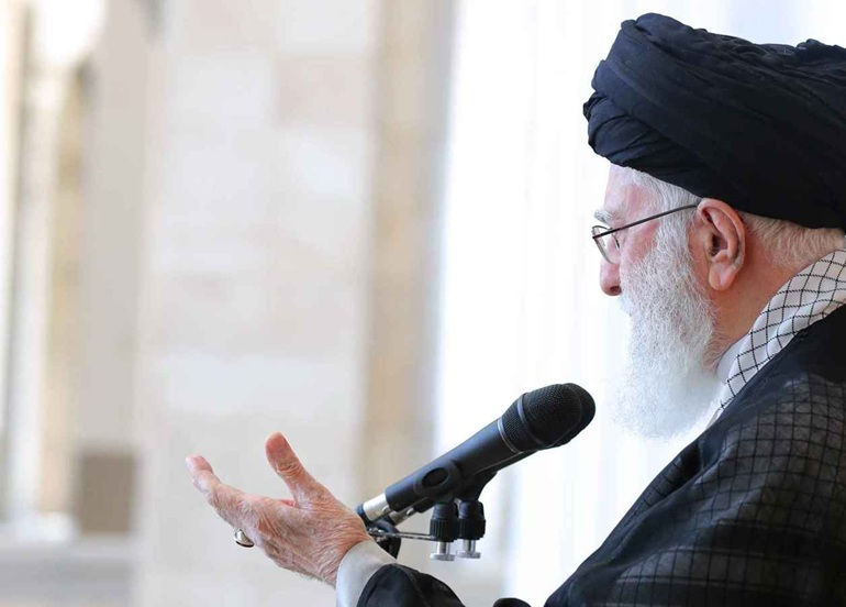 خامنئي: الاحتجاجات «تدخل خارجي» ومحاولة لإرضاء ترامب