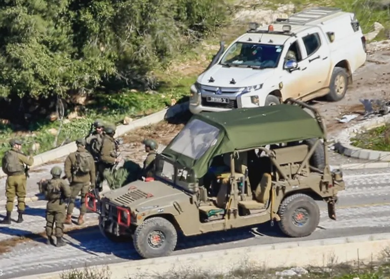 الجيش الصهيوني ينفذ عملية برية جنوب لبنان