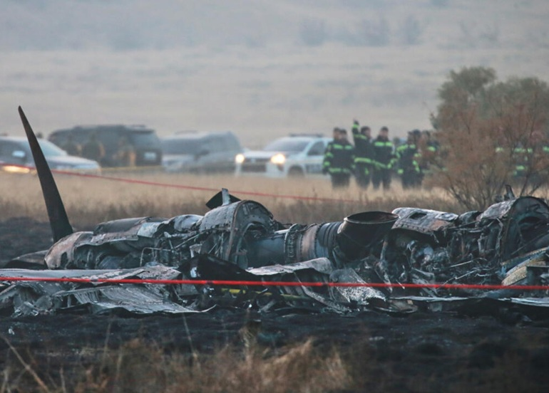 تركيا تعلن استشهاد 20 عسكريًا في تحطم طائرة شحن قرب الحدود الأذربيجانية الجورجية