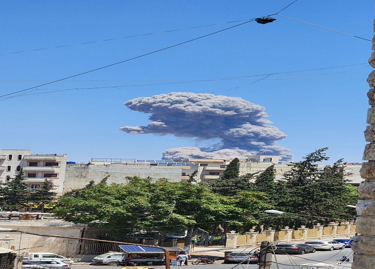 سوريا تتصدى لهجوم بمسيّرات انطلقت من العراق