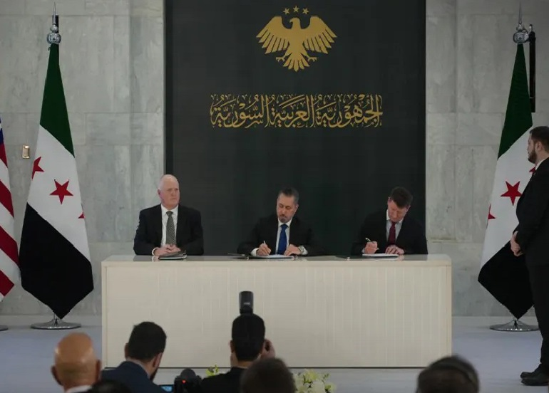 لإنشاء أول حقل بحري دمشق تبرم اتفاقا مع شركتين أمريكية وقطرية للتنقيب عن البترول